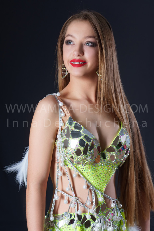 Professional bellydance costume (classic 199a-used)
